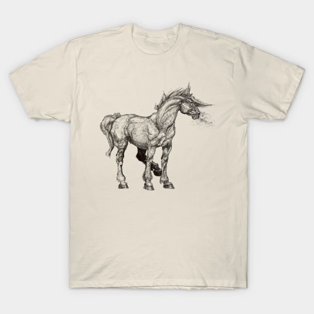 stallion T-Shirt by Anthony Statham